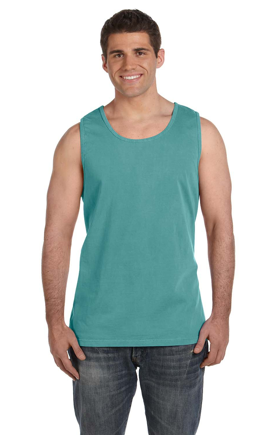 Unisex Heavyweight RS Tank - Seafoam