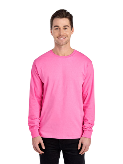 Unisex HD Cotton™ Long-Sleeve T-Shirt - Azalea