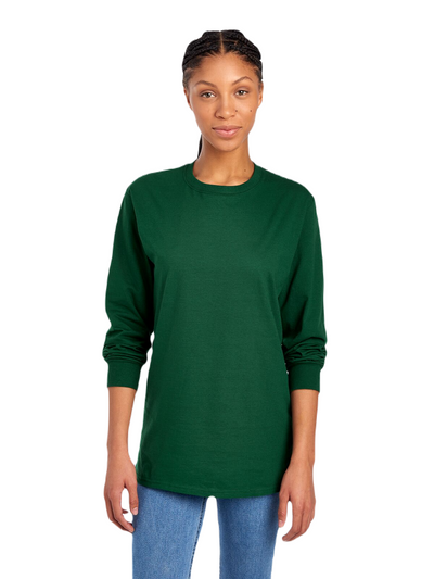 Unisex HD Cotton™ Long-Sleeve T-Shirt - Forest Green