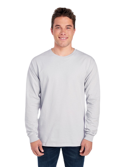 Unisex HD Cotton™ Long-Sleeve T-Shirt - Silver