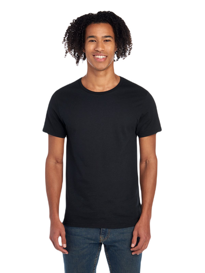Unisex Sofspun® Jersey Crew T-Shirt - Black