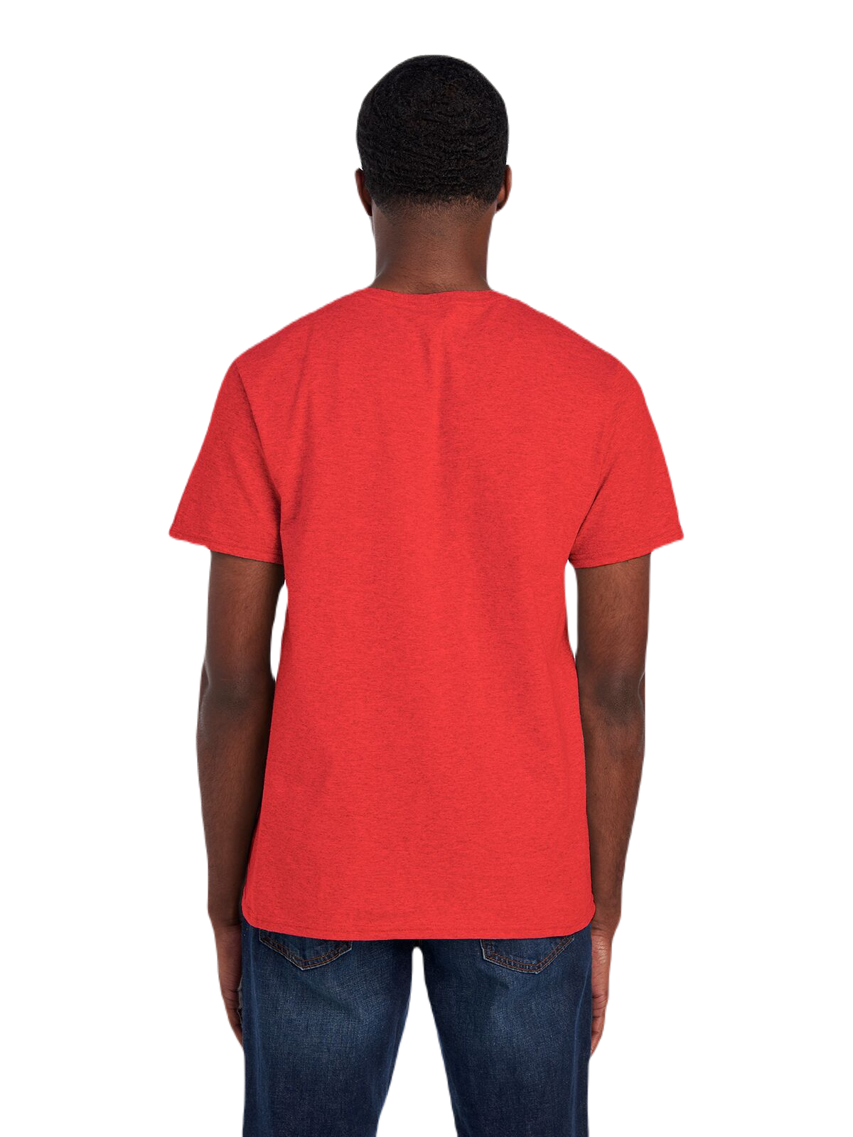 Unisex Sofspun® Jersey Crew T-Shirt - Fiery Red