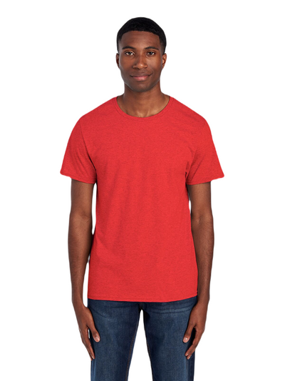Unisex Sofspun® Jersey Crew T-Shirt - Fiery Red