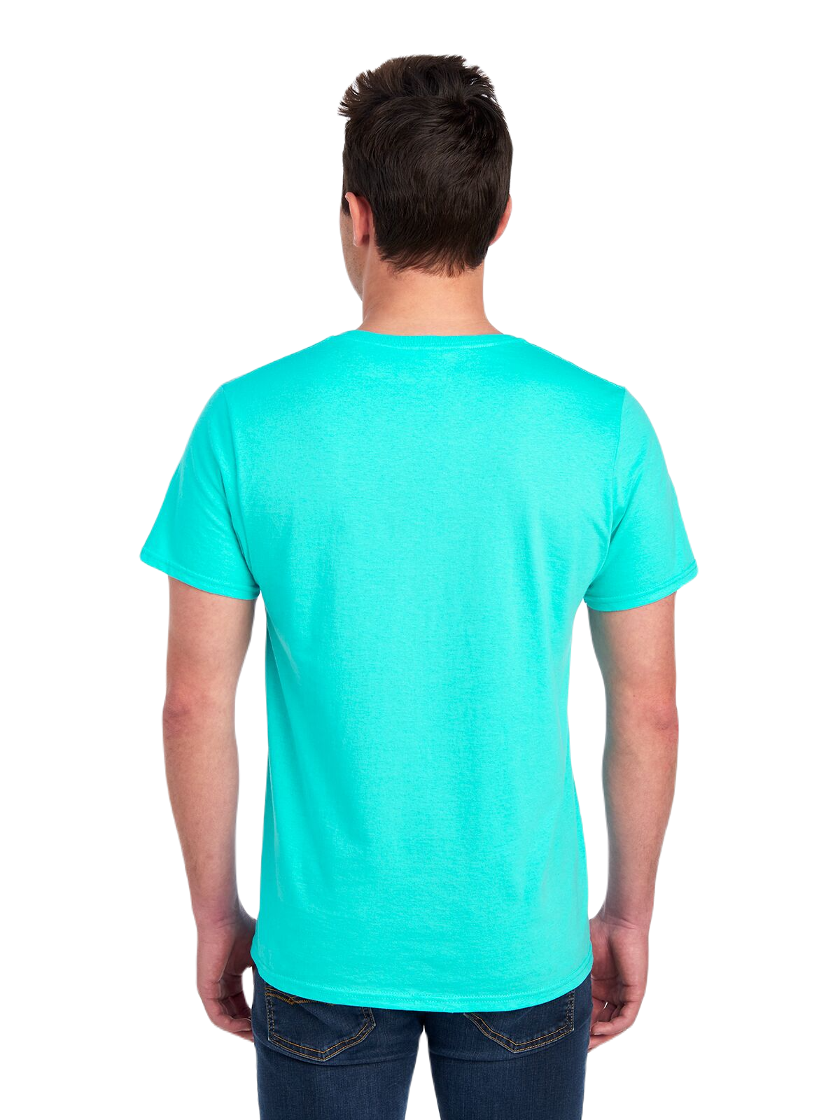 Unisex Sofspun® Jersey Crew T-Shirt - Scuba Blue