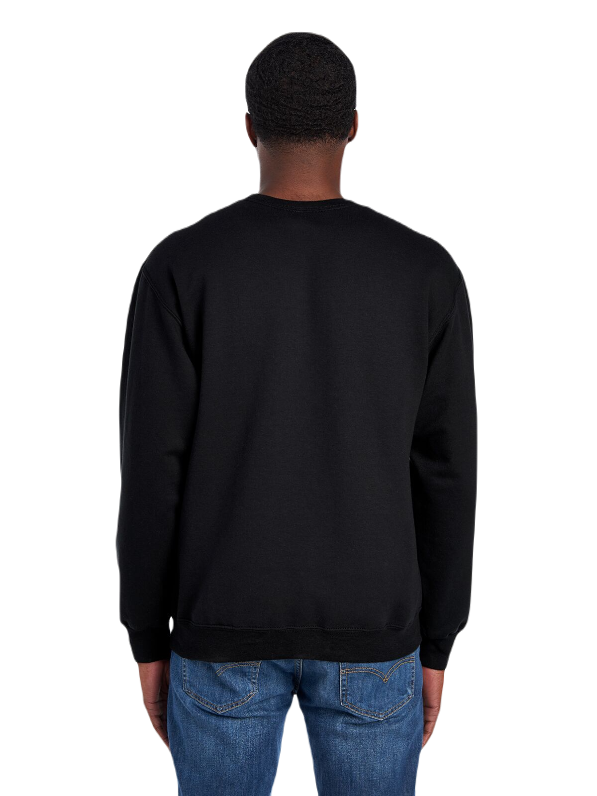 Unisex SofSpun® Crewneck Sweatshirt - Black