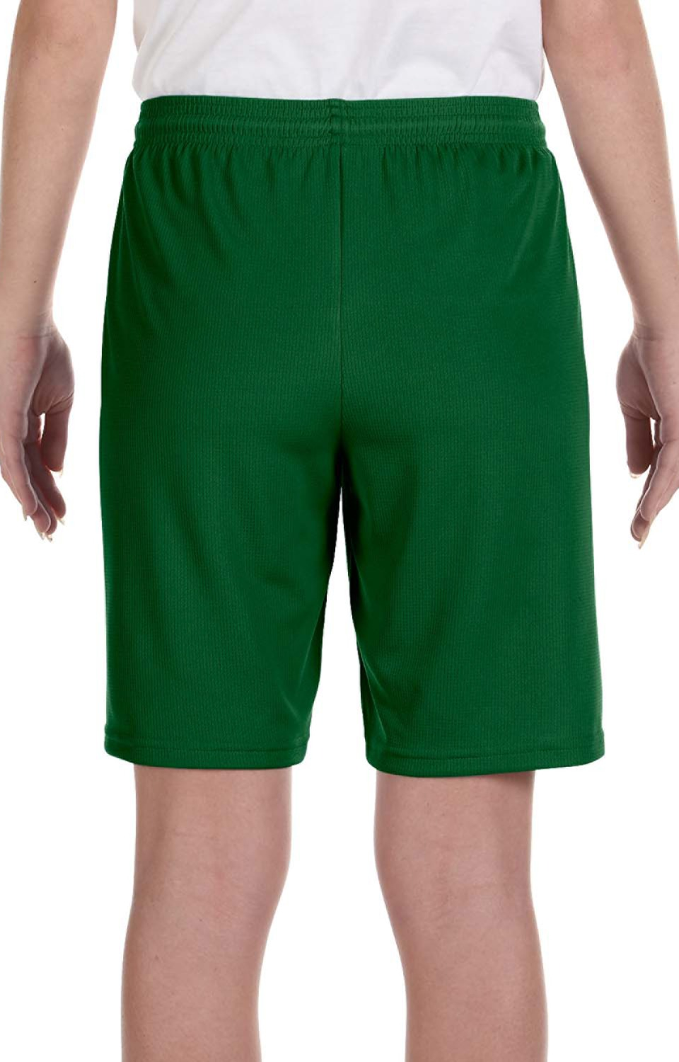 for Team 365 Youth Mesh 9" Short - Sport Forest