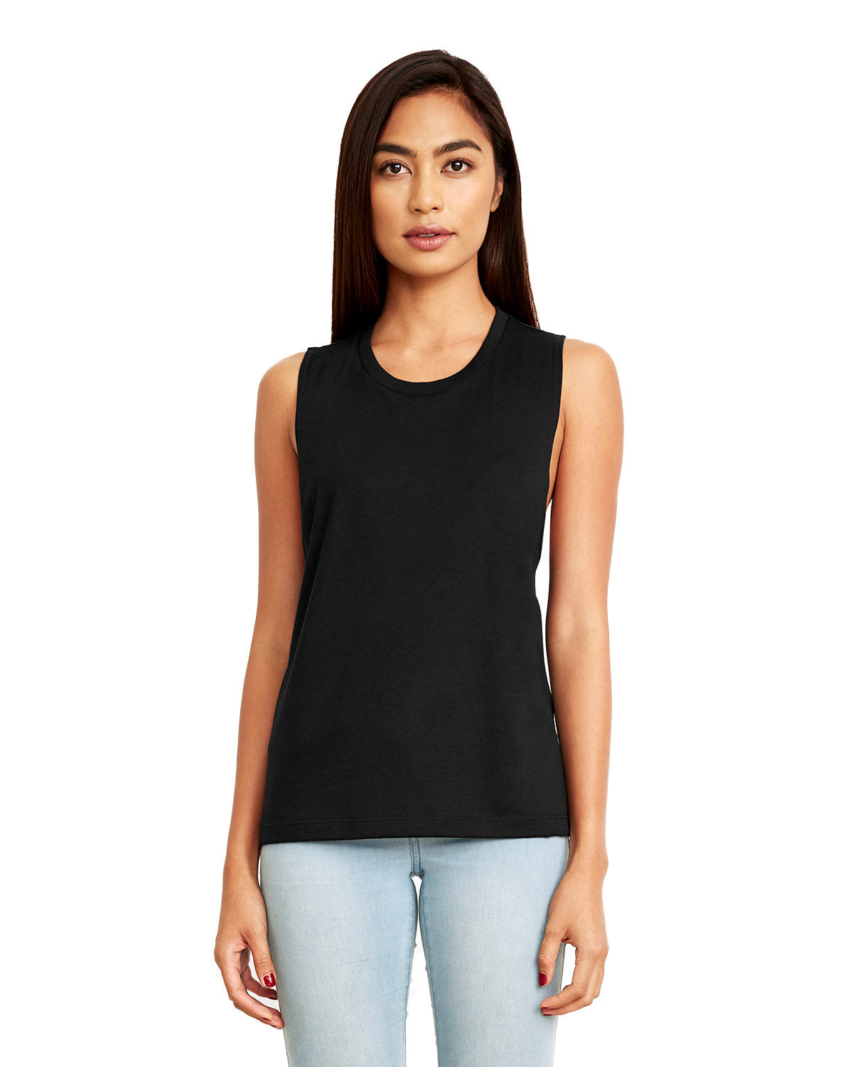 Women's Festival Muscle Tank - Black