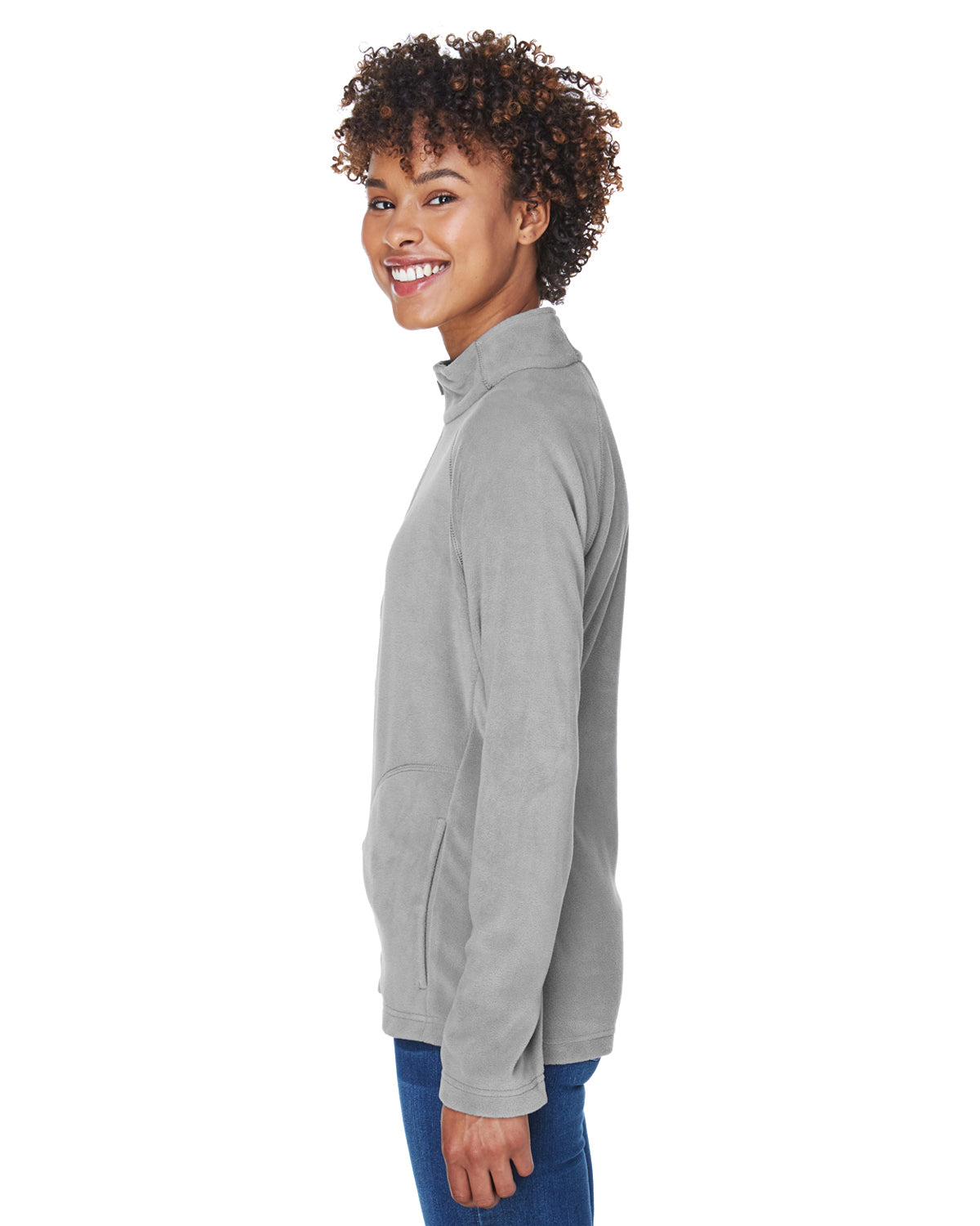 Women's Campus Microfleece Jacket - Sport Graphite