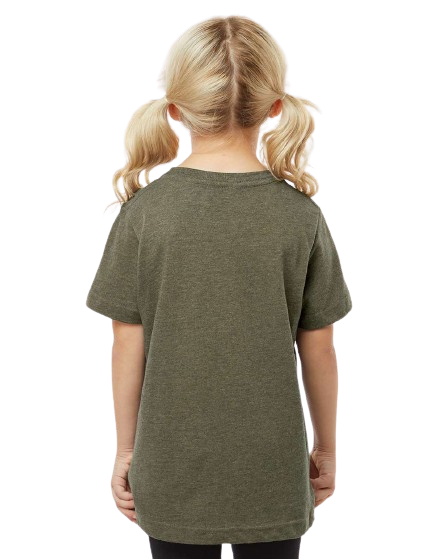 Youth Fine Jersey T-Shirt - Vintage Military Green