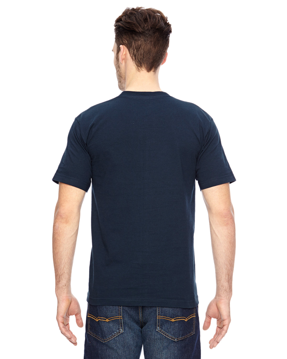 Unisex 100% Cotton Pocket T-Shirt - Navy