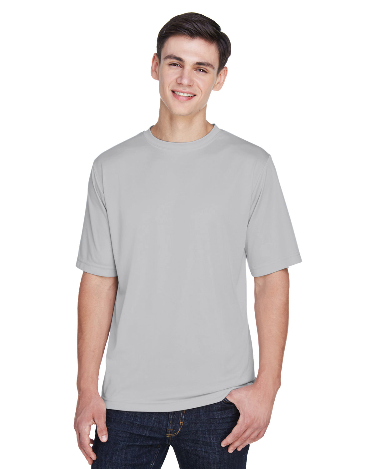 Men's Zone Performance T-Shirt - Sport Silver