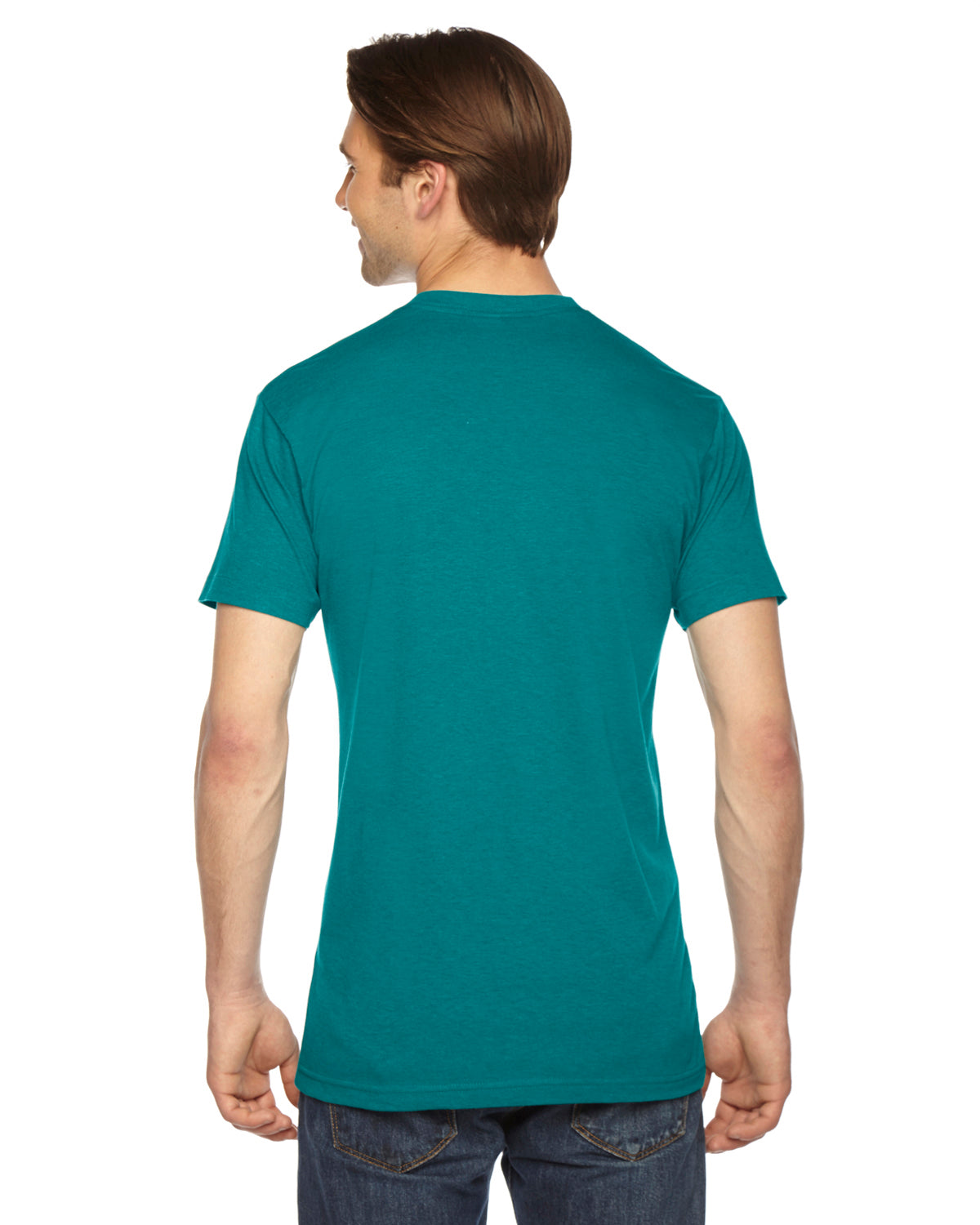 Unisex Triblend Short-Sleeve Track T-Shirt - Tri Evergreen