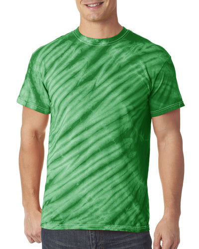 Unisex Tiger Stripe T-Shirt - Kelly