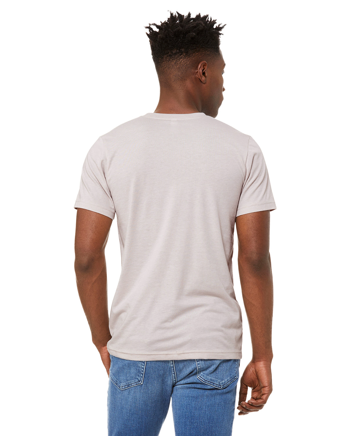 Unisex Heather CVC T-Shirt - Heather Cool Gray