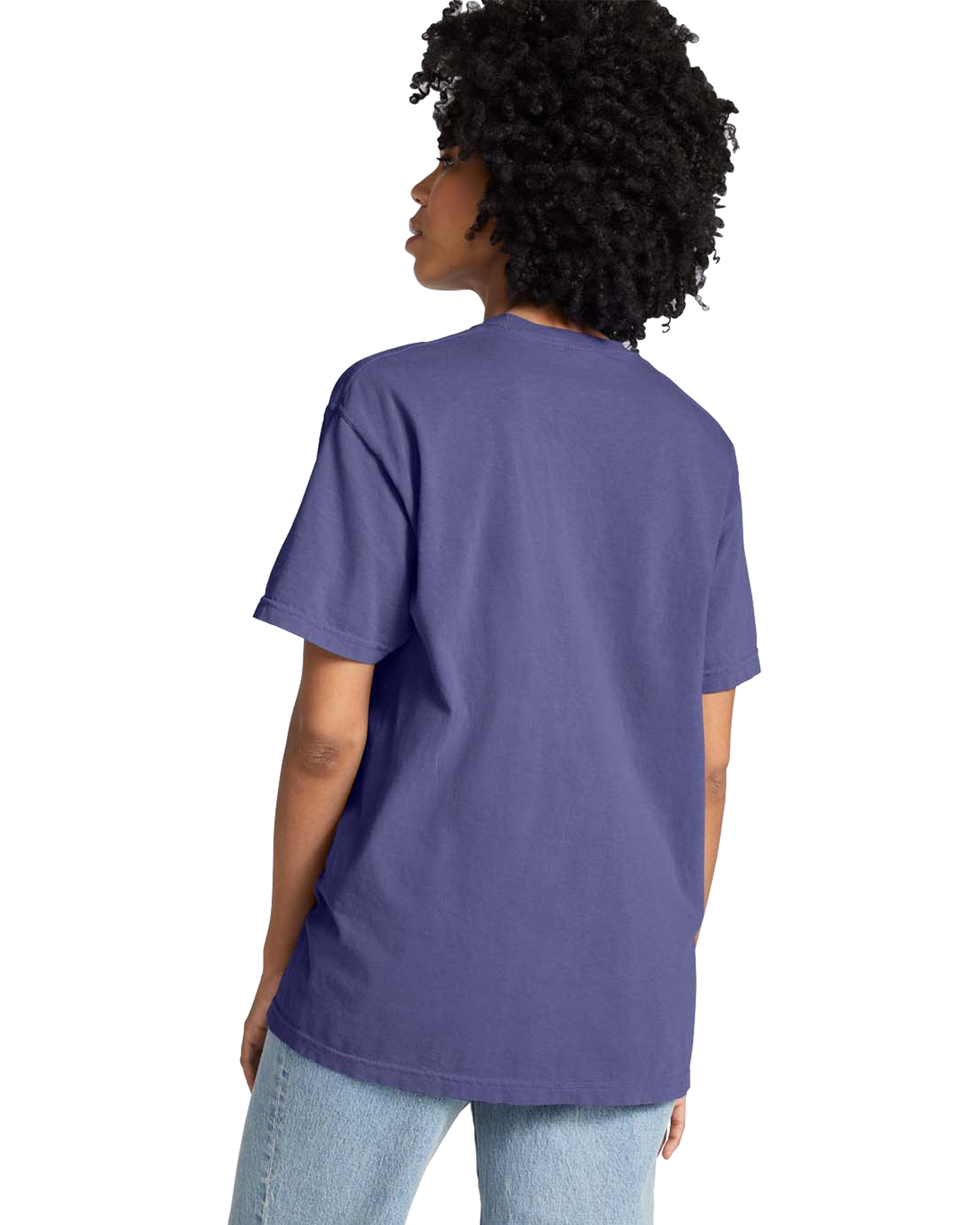 Unisex Heavyweight RS Pocket T-Shirt - Grape