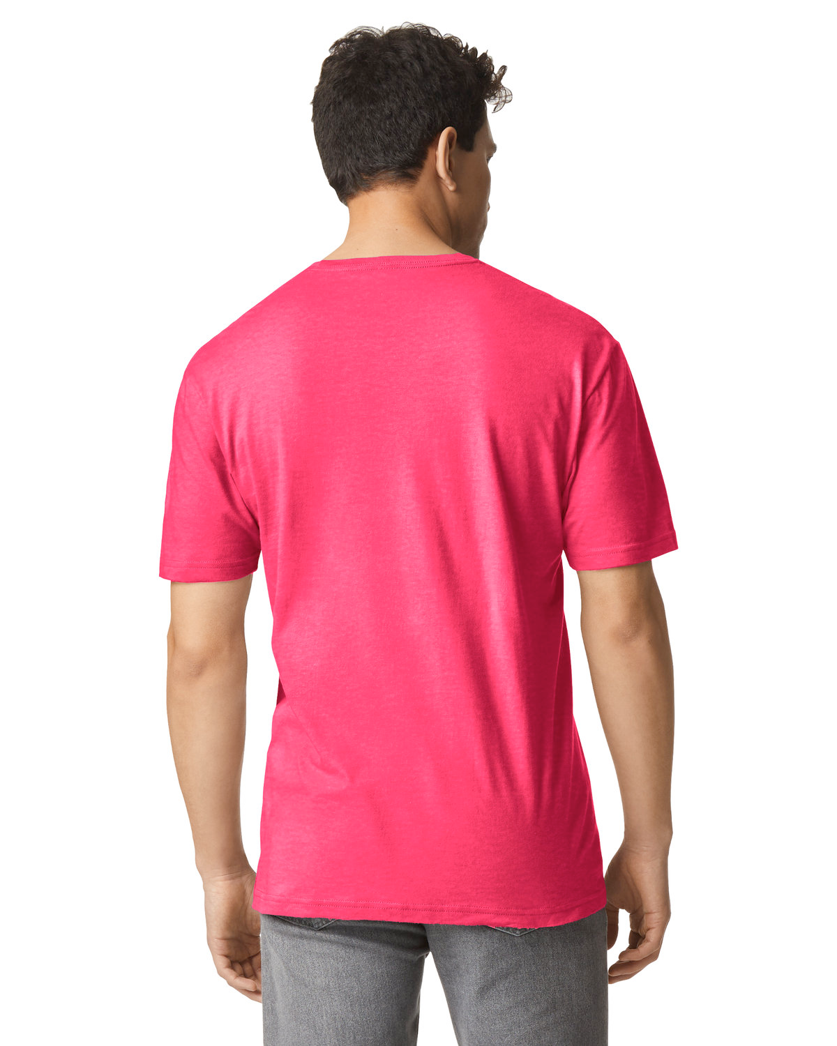 Light Cotton T-Shirt - Heather Red