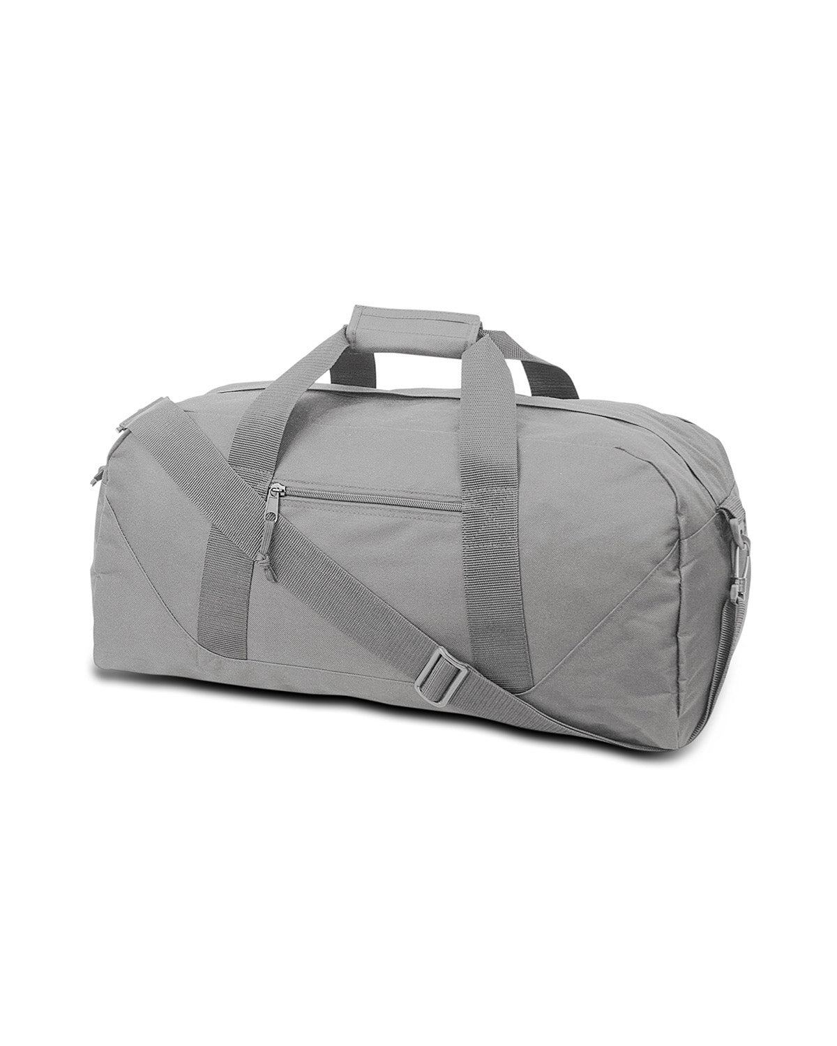 Large Square Duffel - Gray