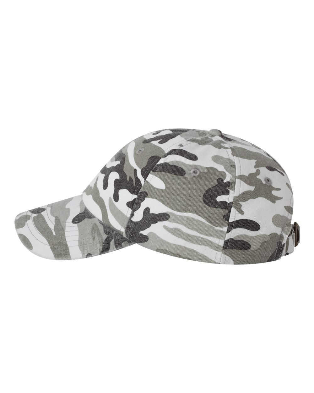 Unisex Bio-Washed Classic Dad’s Cap - Gray Camo