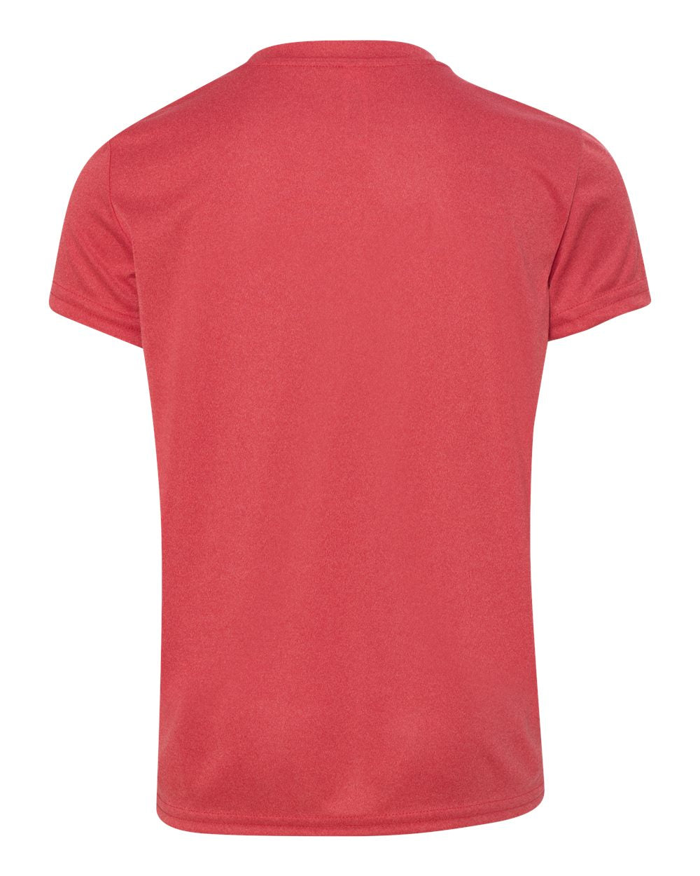 Youth Performance Short-Sleeve T-Shirt - Heather Red