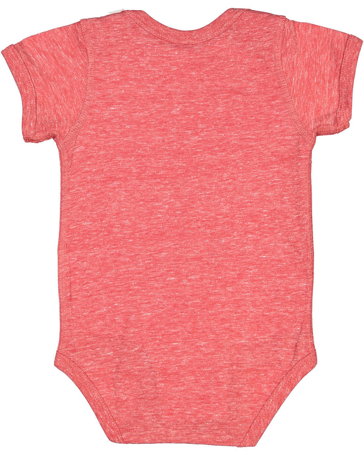 Infant Harborside Melange Bodysuit - Red Melange