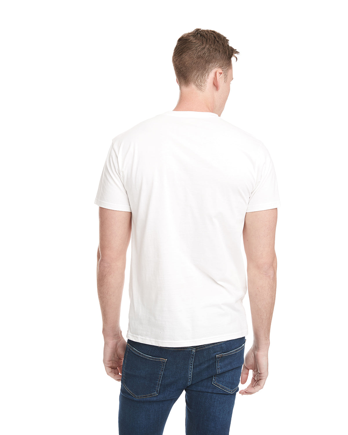 Unisex Inspired Dye Crew - White