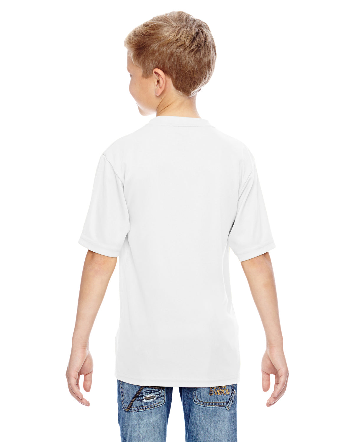 Youth Wicking T-Shirt - White