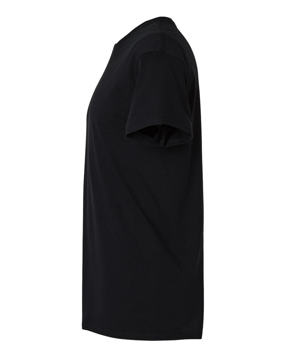 Light Cotton T-Shirt - Black
