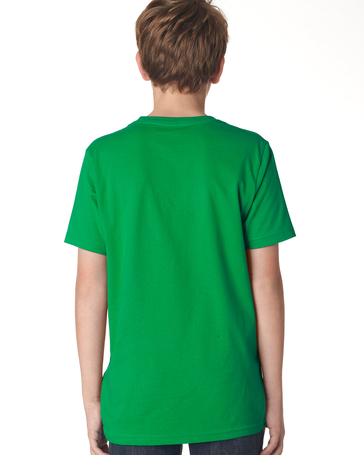 Youth Cotton Crew - Kelly Green