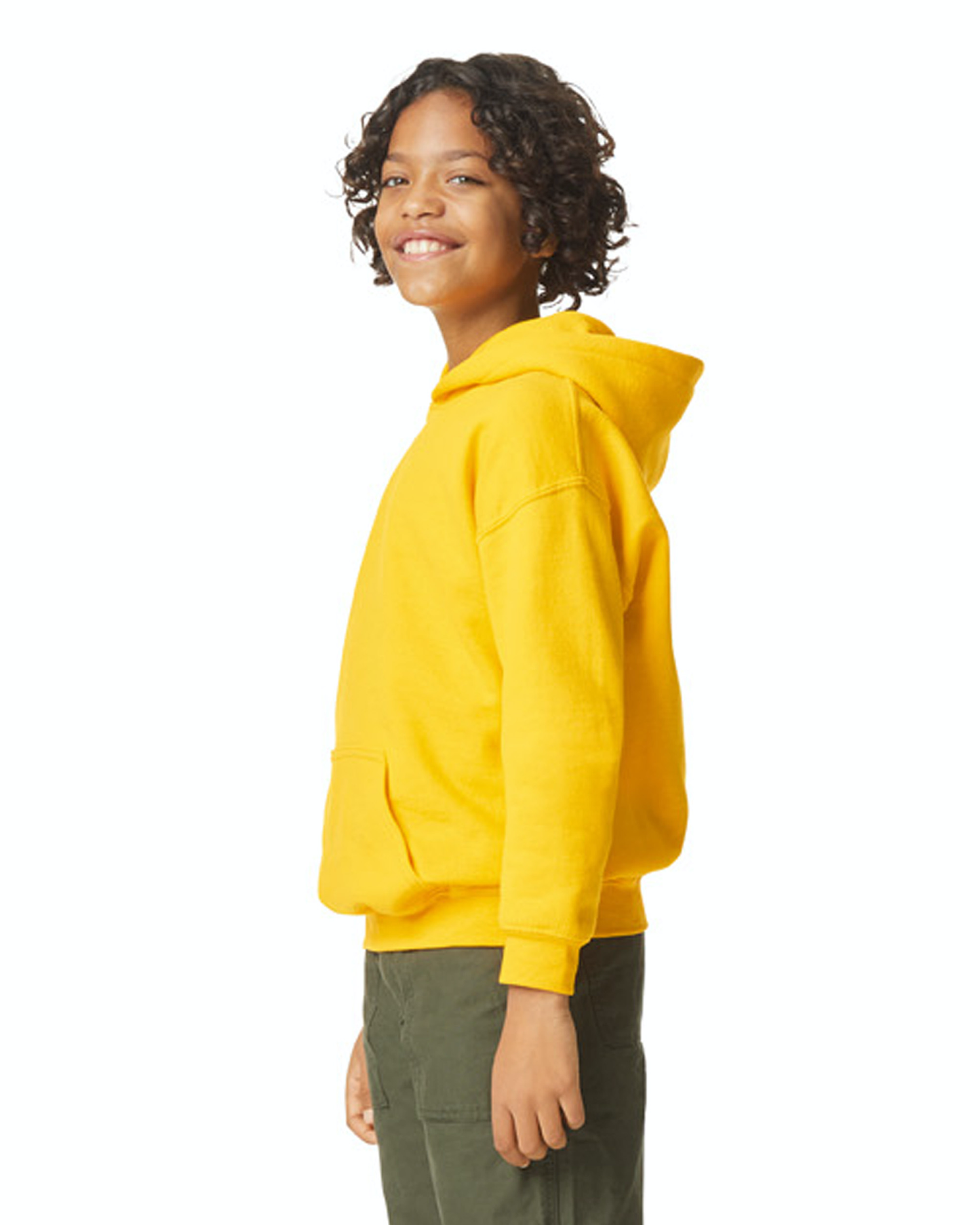 Youth Softstyle Midweight Fleece Hoodie - Daisy