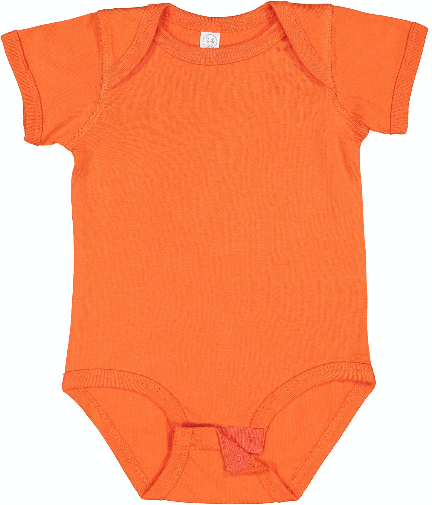 Infant Fine Jersey Bodysuit - Orange