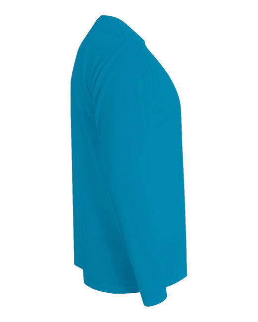 Men's Cooling Performance Long Sleeve T-Shirt - Electric Blue