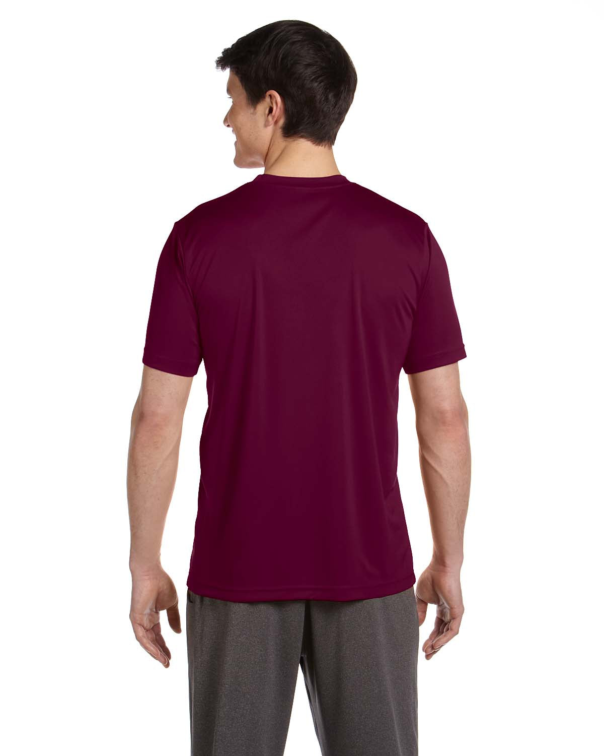 Unisex Performance Short-Sleeve T-Shirt - Sport Maroon