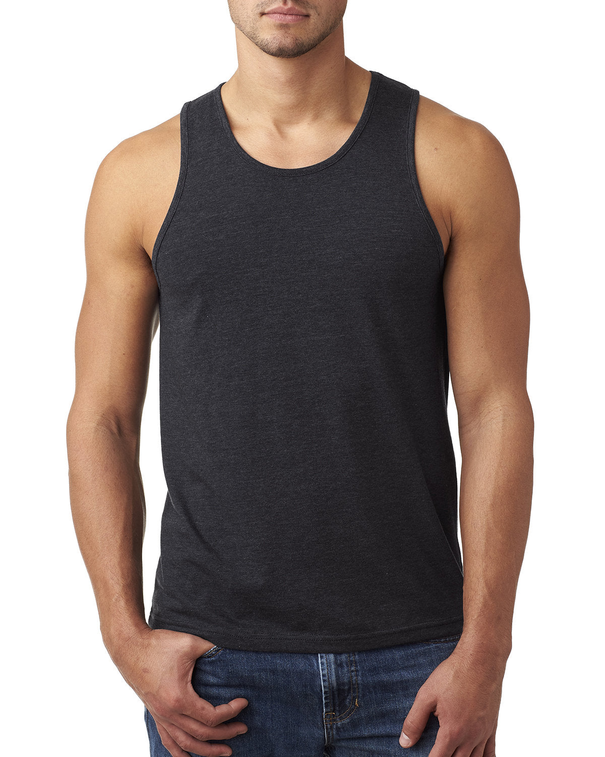 Men's CVC Tank - Charcoal