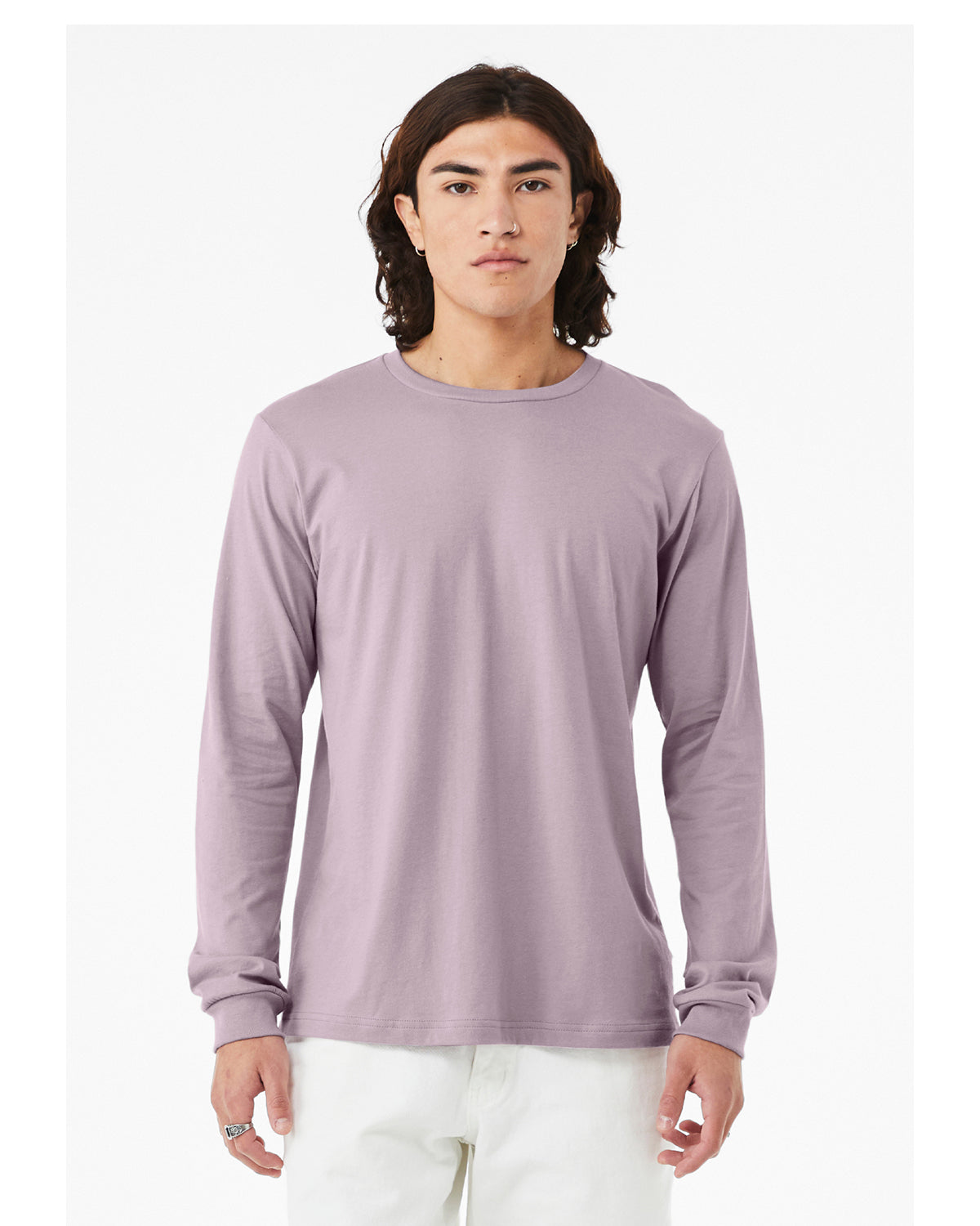 Unisex Jersey Long-Sleeve T-Shirt - Light Violet