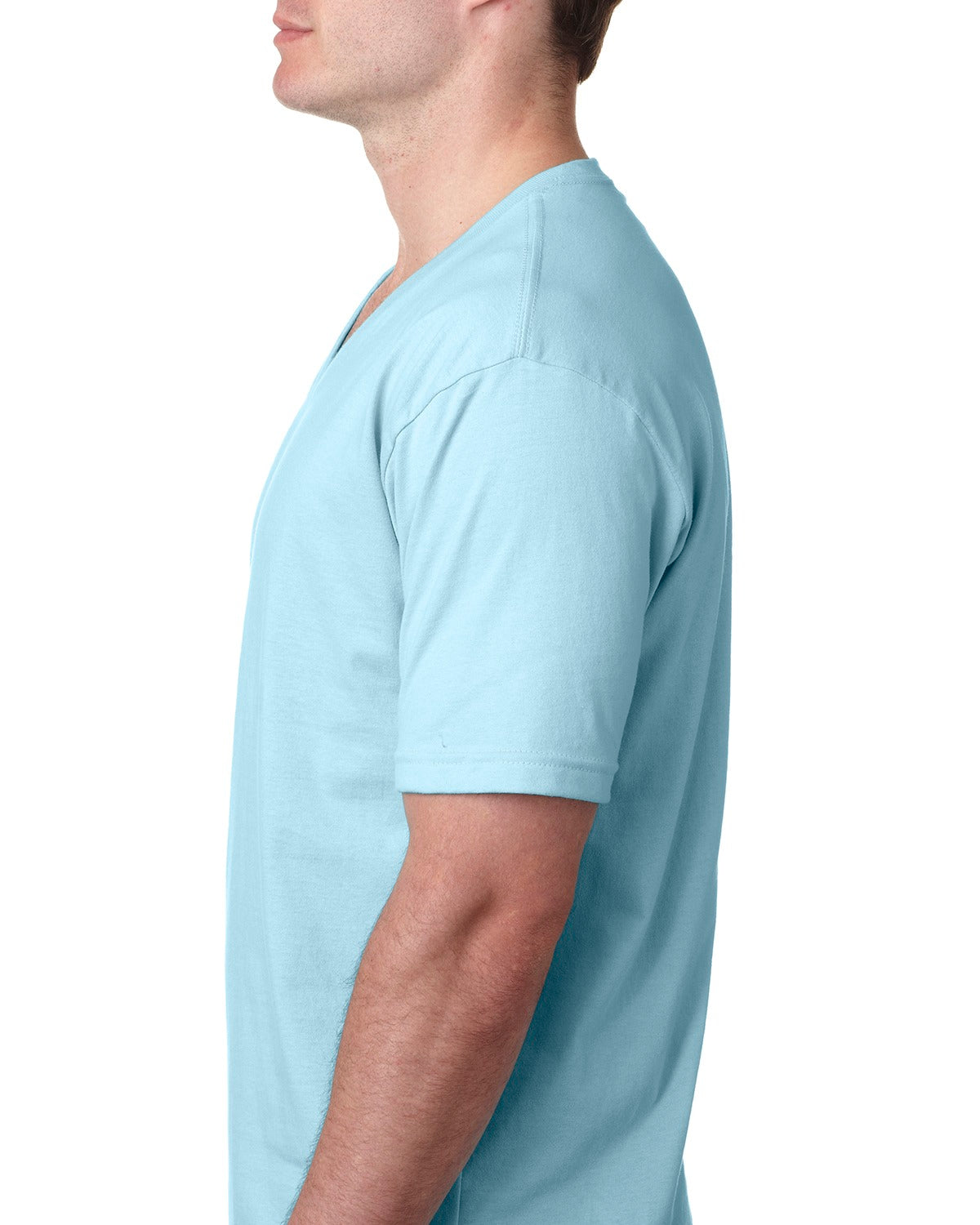 Men's Cotton V - Light Blue