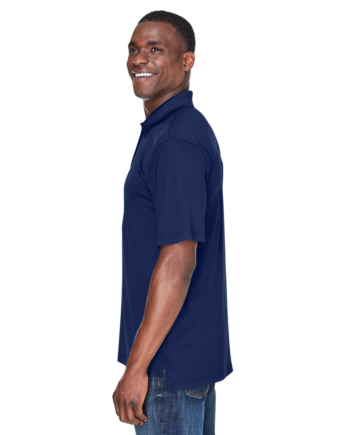 Men's Cool & Dry Sport Performance Interlock Polo - Navy