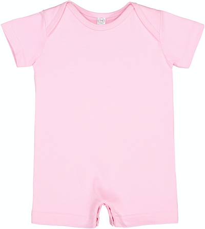 Infant Premium Jersey T-Shirt Romper - Pink