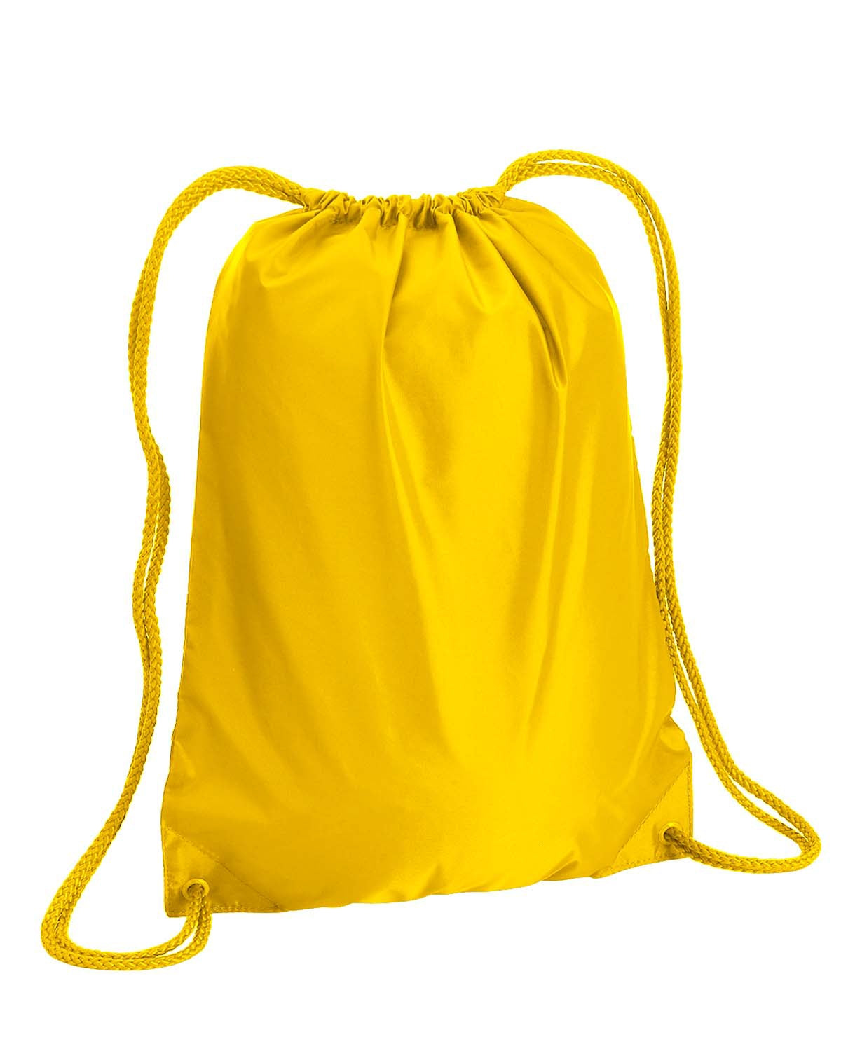 Boston Drawstring Backpack - Bright Yellow