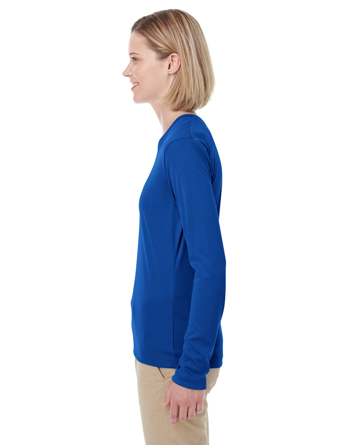 Women's Cool & Dry Performance Long-Sleeve Top - Royal