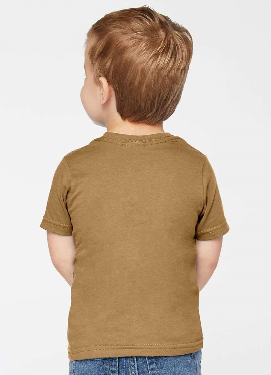 Toddler Fine Jersey T-Shirt - Coyote Brown