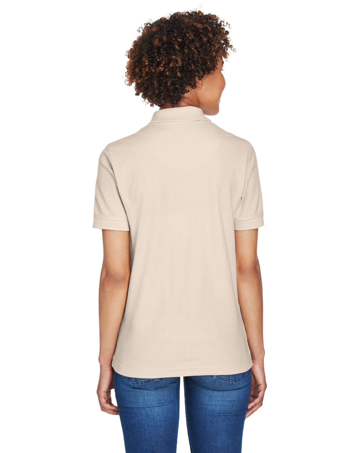 Women's Whisper Piqué Polo - Stone