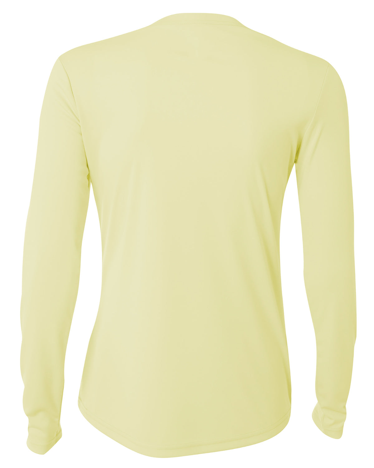 Women's Long Sleeve Cooling Performance Crew Shirt - Light Yellow
