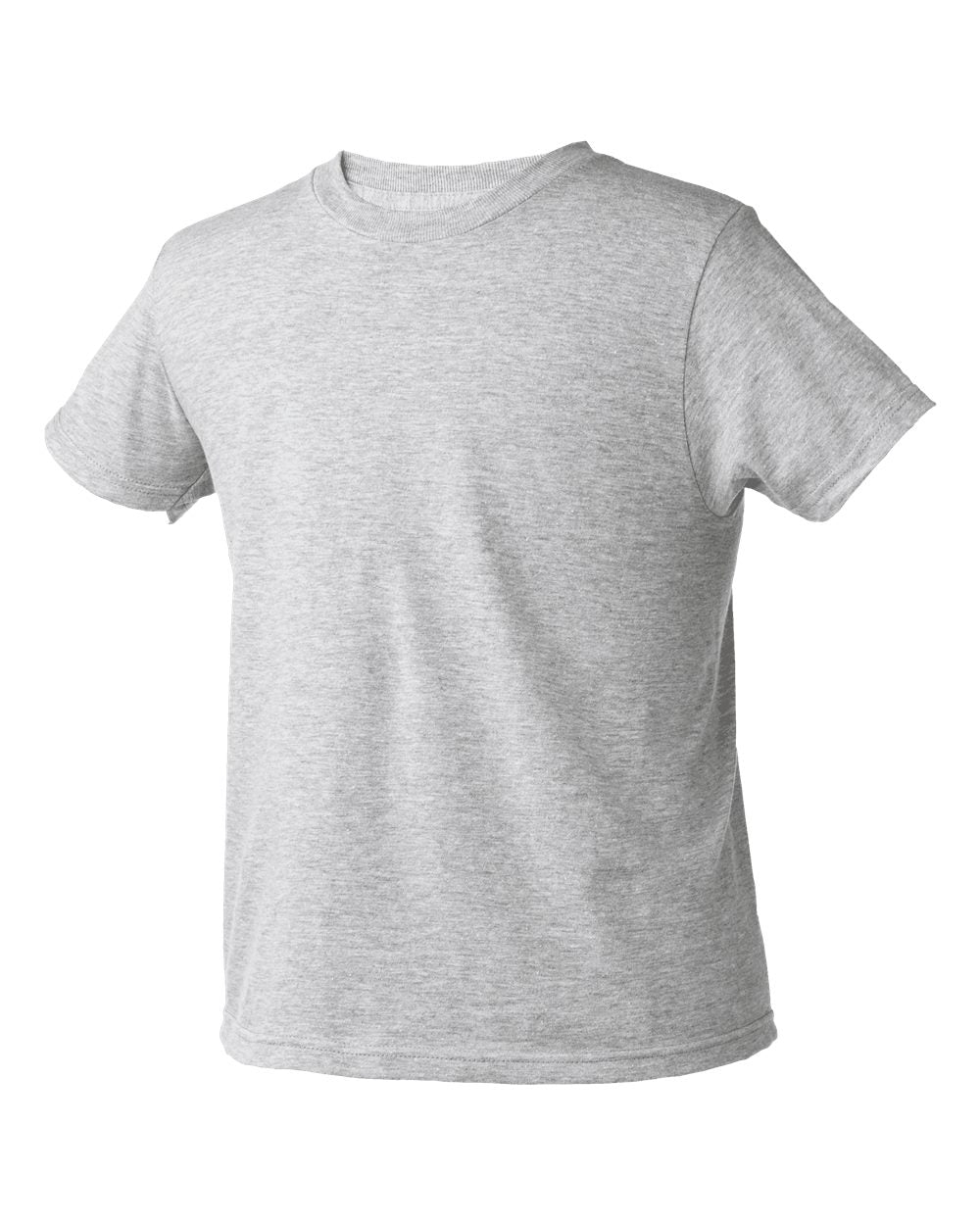 Youth Fine Jersey T-Shirt - Heather Grey