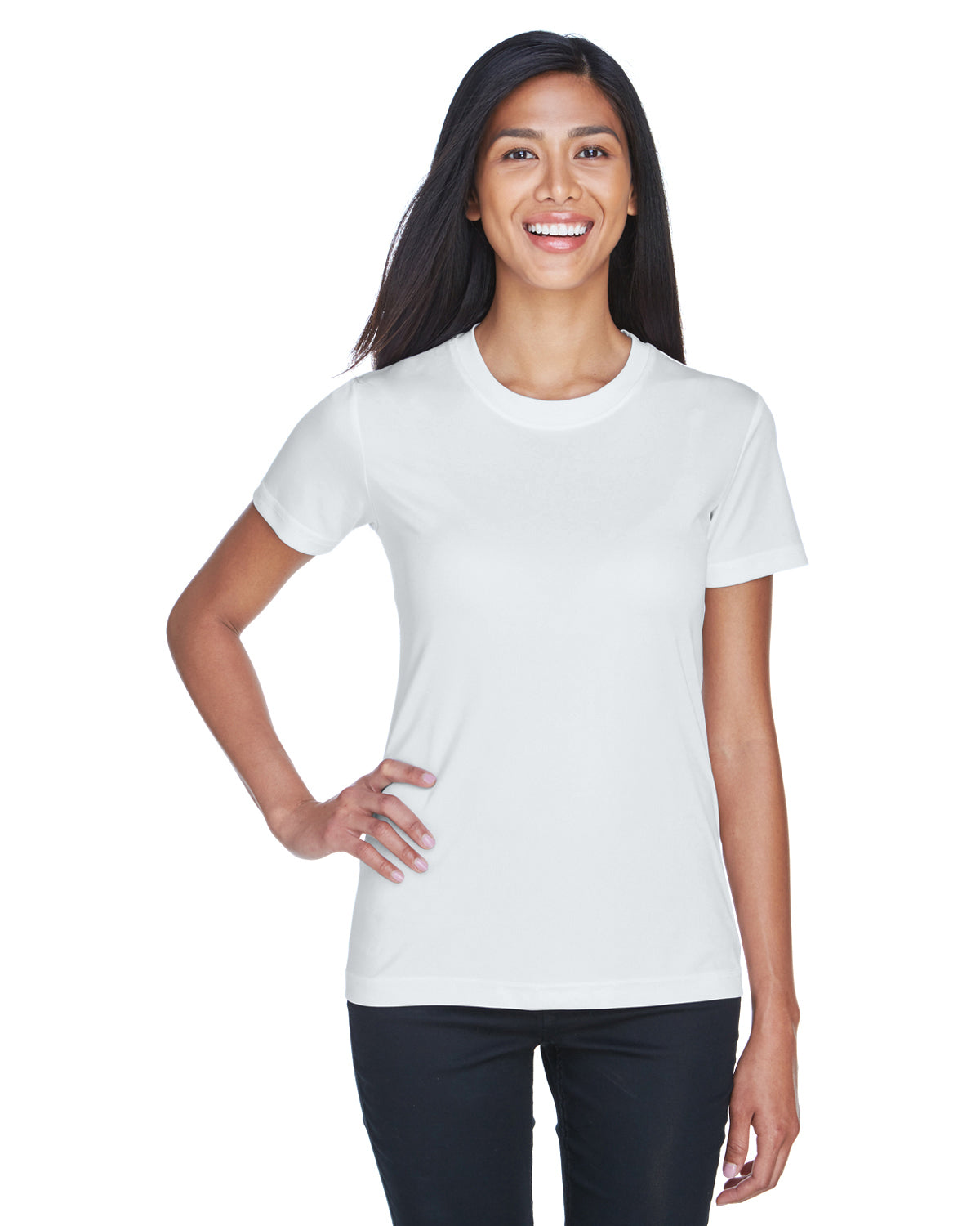 Women's Cool & Dry Basic Performance T-Shirt - White