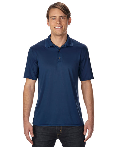 Unisex Performance® Jersey Polo - Marble Navy