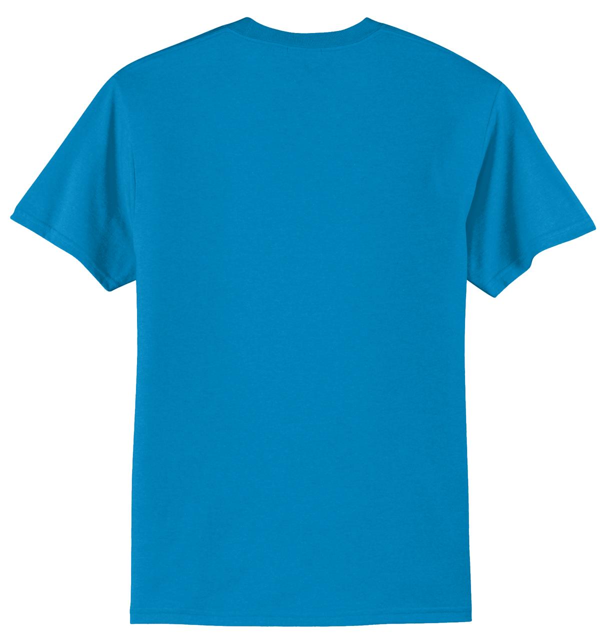 Unisex Tall Core Blend Tee - Sapphire