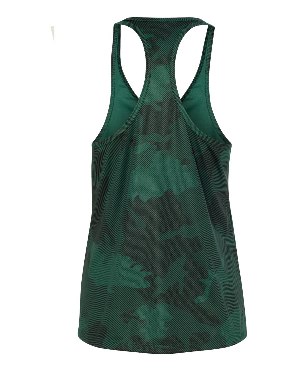 Women's Performance Racerback Tank - Sport Forest Laser Camo
