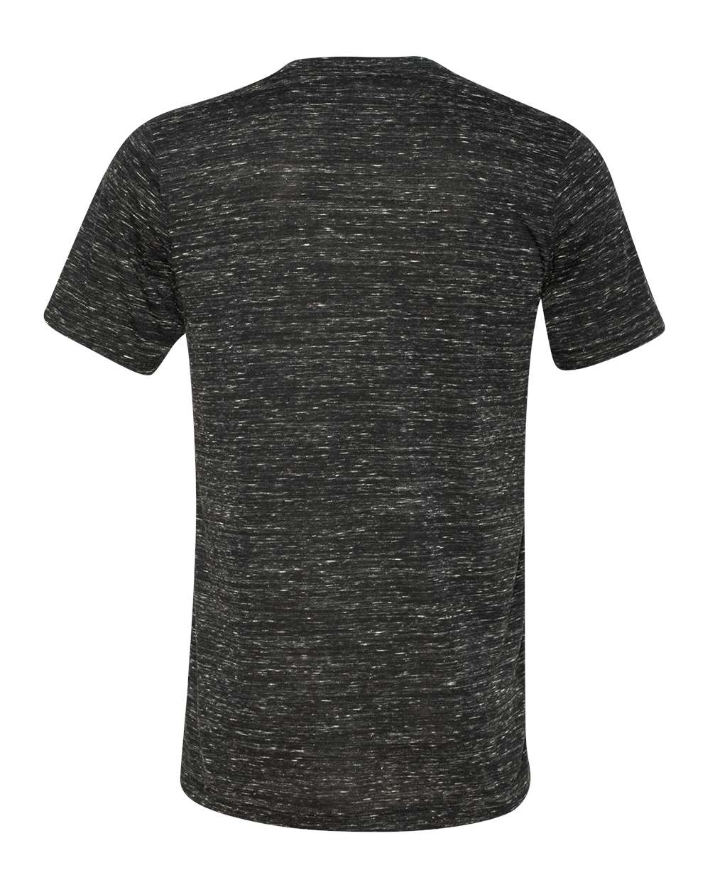Unisex Jersey Short-Sleeve V-Neck T-Shirt - Black Marble