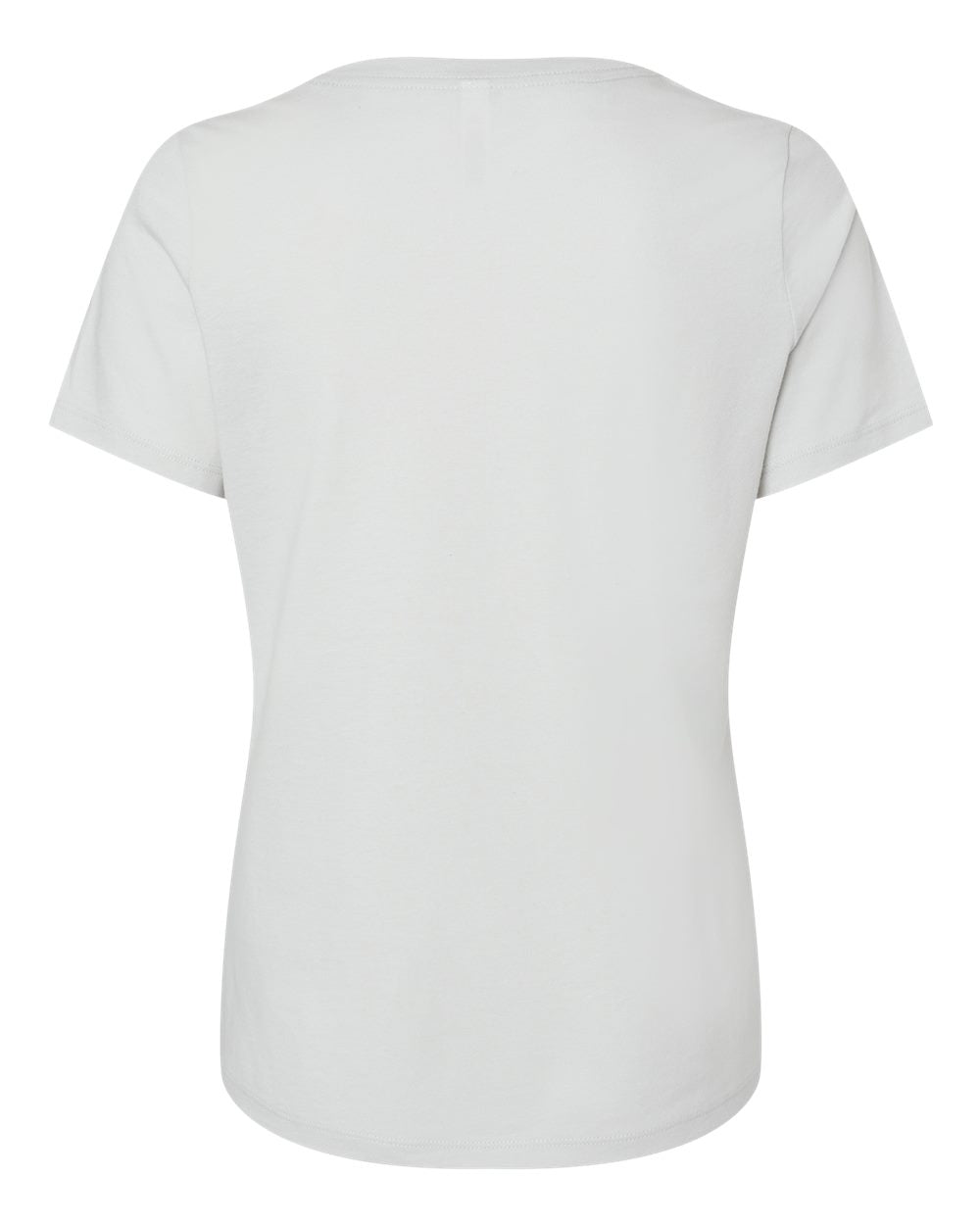 Women's Relaxed Jersey V-Neck T-Shirt - Silver