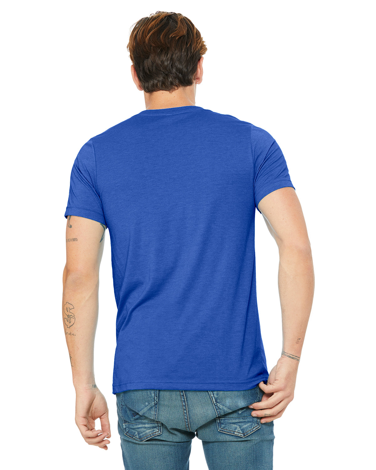 Unisex Jersey Short-Sleeve V-Neck T-Shirt - True Royal